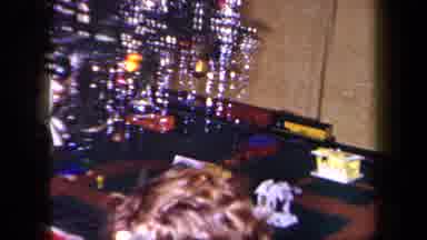 New York USA (1958): The People Was Celebrating The Christmas And Toy Train Was