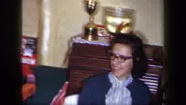 New York USA (1958): Twentieth Century Large Family Gathering In A Home Setting