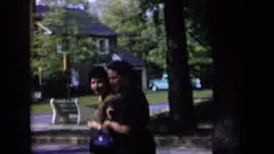 New York USA (1958): Group Of Women Saying Goodbye