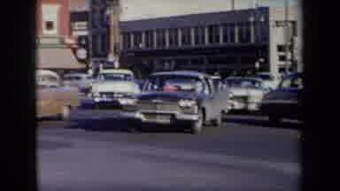 New York USA (1959): Old Cars On The Road