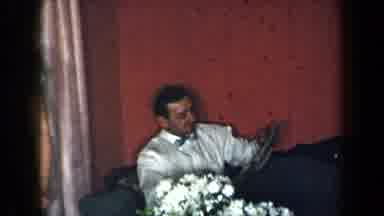 New York USA (1959): Well Dressed People Entering A Room And A Man Pointing Out An