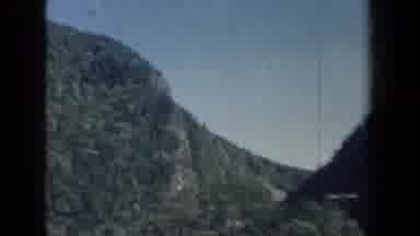 New York USA (1959): The Mountain View Of The Historic Ride On A Highway