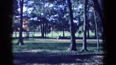 New York USA (1959): In The Garden The Person Is Doing Anything