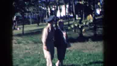 New York USA (1959): Man In Uniform Walking Happily With Woman After He Returns