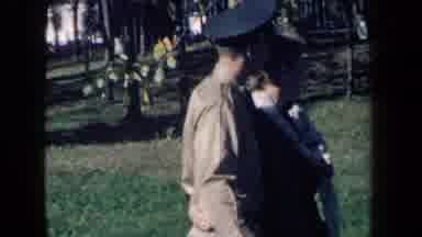 New York USA (1959): Military Couple Reunites
