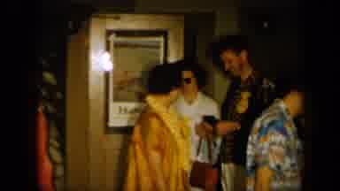 California USA (1961): Older Film Of Hawaiian Themed Luau Party
