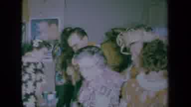 California USA (1961): Vintage Footage Of An Adult Private House Party