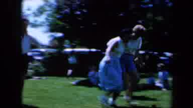 California USA (1961): Summer Games First A Three Legged Race Between Teenagers