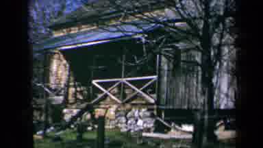 California USA (1969): A Pretty View Of A Hideaway Cabin