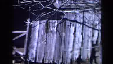 California USA (1969): Dilapidated Building Possibly The Side Of Barn And A