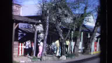 California USA (1969): Old Buildings In An Old Town Erected In 1856 Ghost