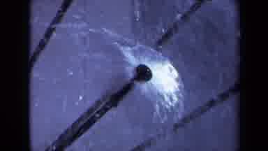 Sacramento California USA (1969): Up Close Look At Water Sprinkler