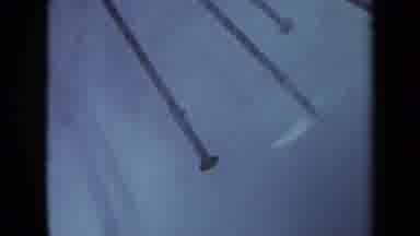 Sacramento California USA (1969): A Shot Of A Nail Expands Into A Bigger Nail
