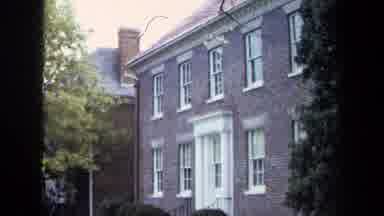 Annapolis USA (1970): Brick Building Overlooking Green Gardens