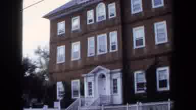 Annapolis USA (1970): This The Outside View Of The Building And One Man Is