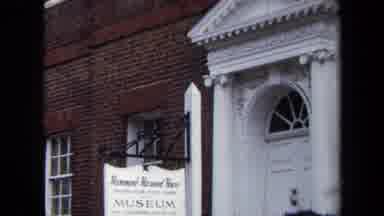 Annapolis USA (1970): Historic View Of A Museum Entry Way