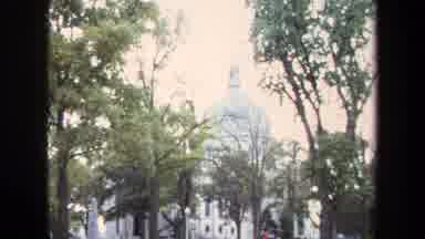 Annapolis USA (1970): Unique Building With Dome Top Surrounded By Lush Green