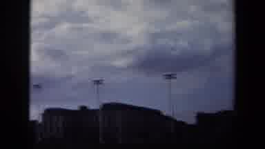 Annapolis USA (1970): Sports Stadium In The Daytime Showing Large Lights And