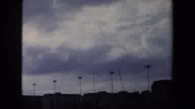 Annapolis USA (1970): Dark And Stormy Weather Over The Oceanfront Is Being Viewed