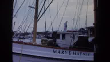 Annapolis USA (1970): A Hard Working Man Shown Aboard A Ship Carrying Coal And