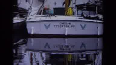 Annapolis USA (1970): A Bunch Of Boats With People On Them Sitting At The Dock