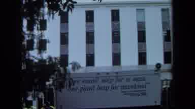 California USA (1970): Neil Armstrong Quote Banner