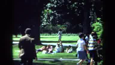 California USA (1970): People Of The 1960s Going About Their Day In The Summer