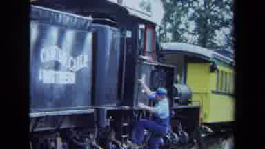 California USA (1970): Life Of A Train Conductor