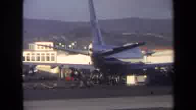 Washington DC USA (1970): The Person In The Video Is Transporting Luggage To The