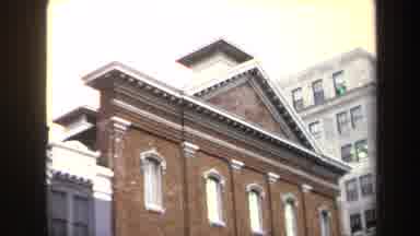 Washington DC USA (1970): This Lovely Red Brick Building With White Accents Is