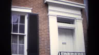 Washington DC USA (1970): Admission Hours For The House Where Abraham Lincoln Was