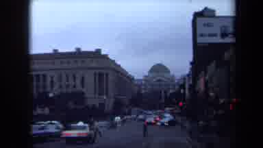 Washington DC USA (1970): Hustle And Bustle Of The Downtown Life