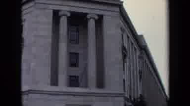 Washington DC USA (1970): A View Of A Big Old Monumental Building