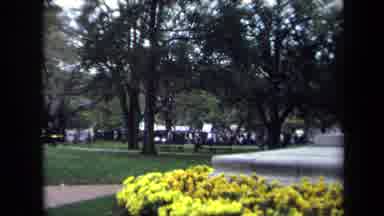 Washington DC USA (1970): A View Of A Bunch Of People Protesting For Something In