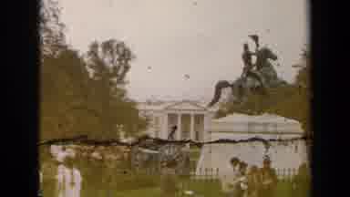 Washington DC USA (1970): Road Trip Car Dc Washington Capitol Car Ride Home Video