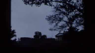 Washington DC USA (1970): Buildings In Park At Dusk Showing Building With Columns