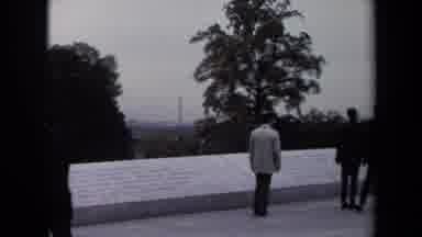 Washington DC USA (1970): It's A Beautiful View With A Visible Tall Building And