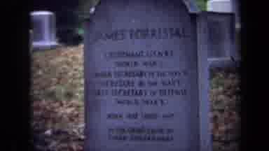 Washington DC USA (1970): The Grave Site And Tombstone Of A Former Secretary Of