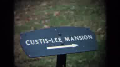 Washington DC USA (1970): Sign Showing The Direction To Walk In Order To Get To