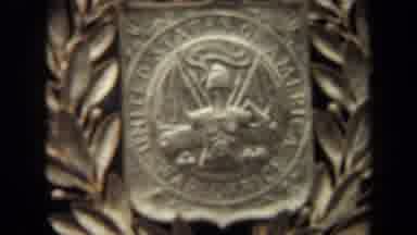 Washington DC USA (1970): Zooming In On United States America War Office Decor