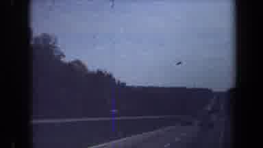 Washington DC USA (1970): A Sunny Day Driving Down The Interstate In The Car With
