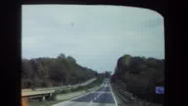 Washington DC USA (1970): Dashcam Views On Two Different Two-Lane Roads Shows