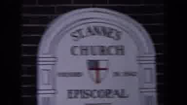 Washington DC USA (1970): A Visual Showing A Beautiful Church With A St Annes Sign