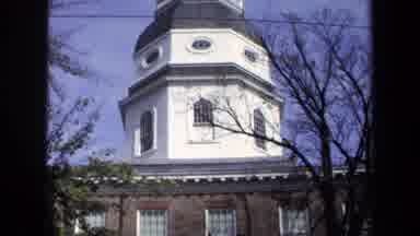 Washington DC USA (1970): View Of Old Church Building That Has A Beautiful