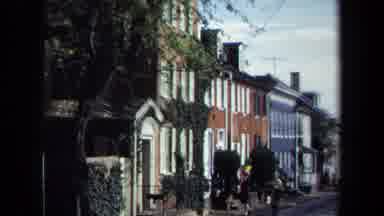 Washington DC USA (1970): Two People Are Walking Down The Street Admiring