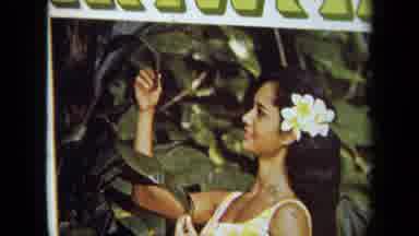 California USA (1971): Various Posters Of Pretty Hawaiian Women