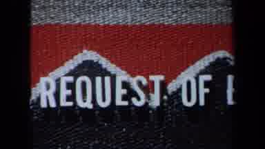 California USA (1971): A Piece Of Fabric With A Logo On It