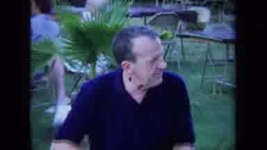 California USA (1971): A Man In His 40s Having A Conversation In A Restaurant