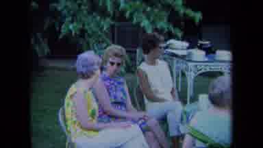 California USA (1971): Looks Like An Outdoor Party Or Gathering And Then Goes To A