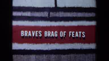 California USA (1971): Middle Age Men Recognizing Each Other For "Braves Brag Of